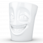 Preview: FiftyEight Henkelbecher Mug Witzig weiss
